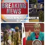 La canciller de #México Alicia Bárcena Ibarra anuncia el rompimiento de relaciones diplomáticas con #Ecuador tras ataque a la embajada mexicana en dicho país