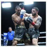 Louie Lopez and Jesus Resendiz In intense battle, both fighters showcased their skills and grit, delivering memorable action for fight fans #Boxing CBN Promotions #Latinos #LA #NY #Chicago